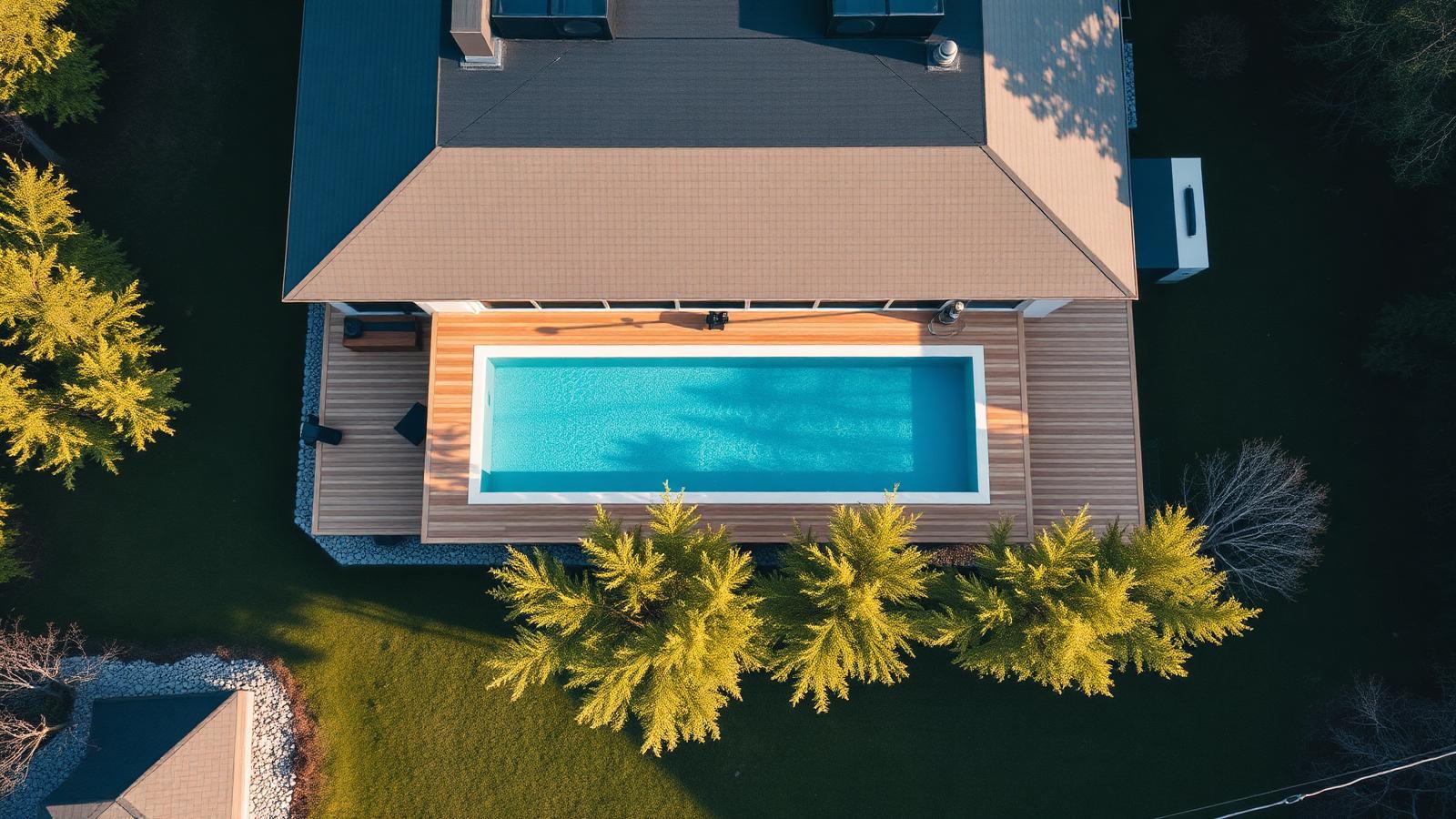 Illustration till guiden Bygglov och regler för pool i Sverige – kompletta guiden