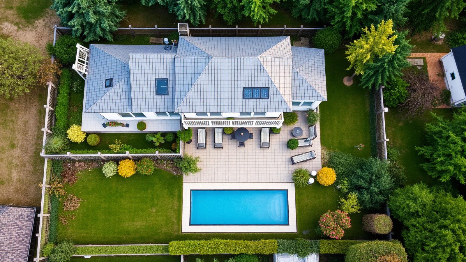 Pool och tomtgräns – regler, avstånd och staket